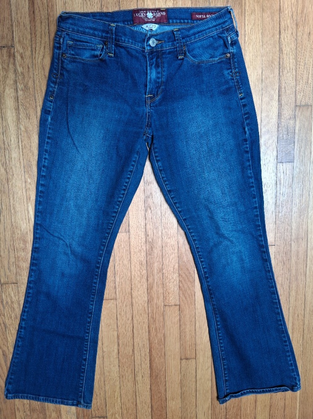 Lucky Brand Women's Blue Bootcut Jeans